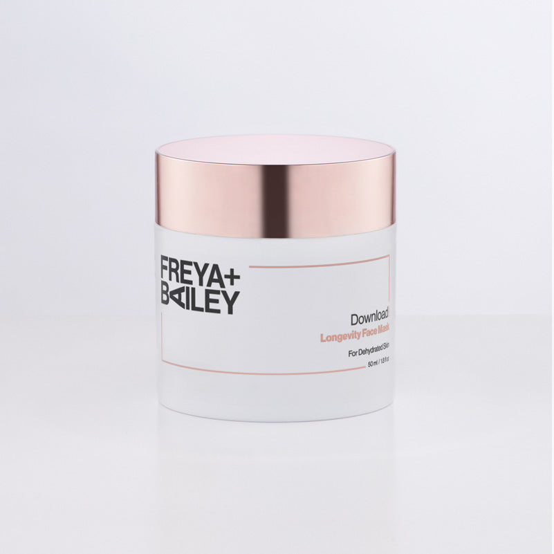 DOWNLOAD! LONGEVITY FACE MASK WITH MULTIVITAMINS COMPLEX+ GREEN TEA (Dehydrated Skin) - sleeboo