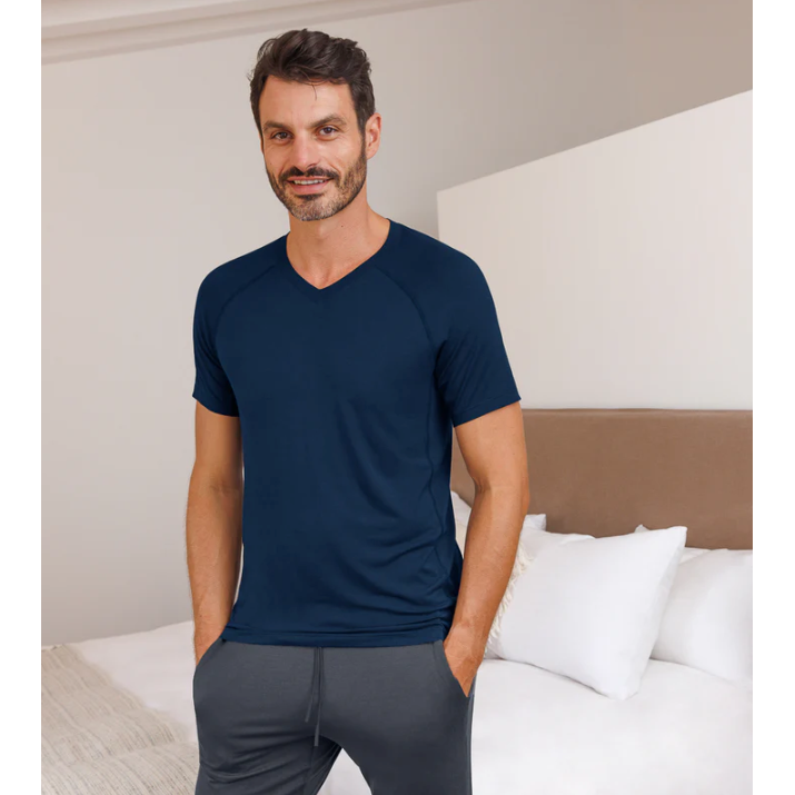 Short Sleeve Pyjama Top Man - Balance - sleeboo
