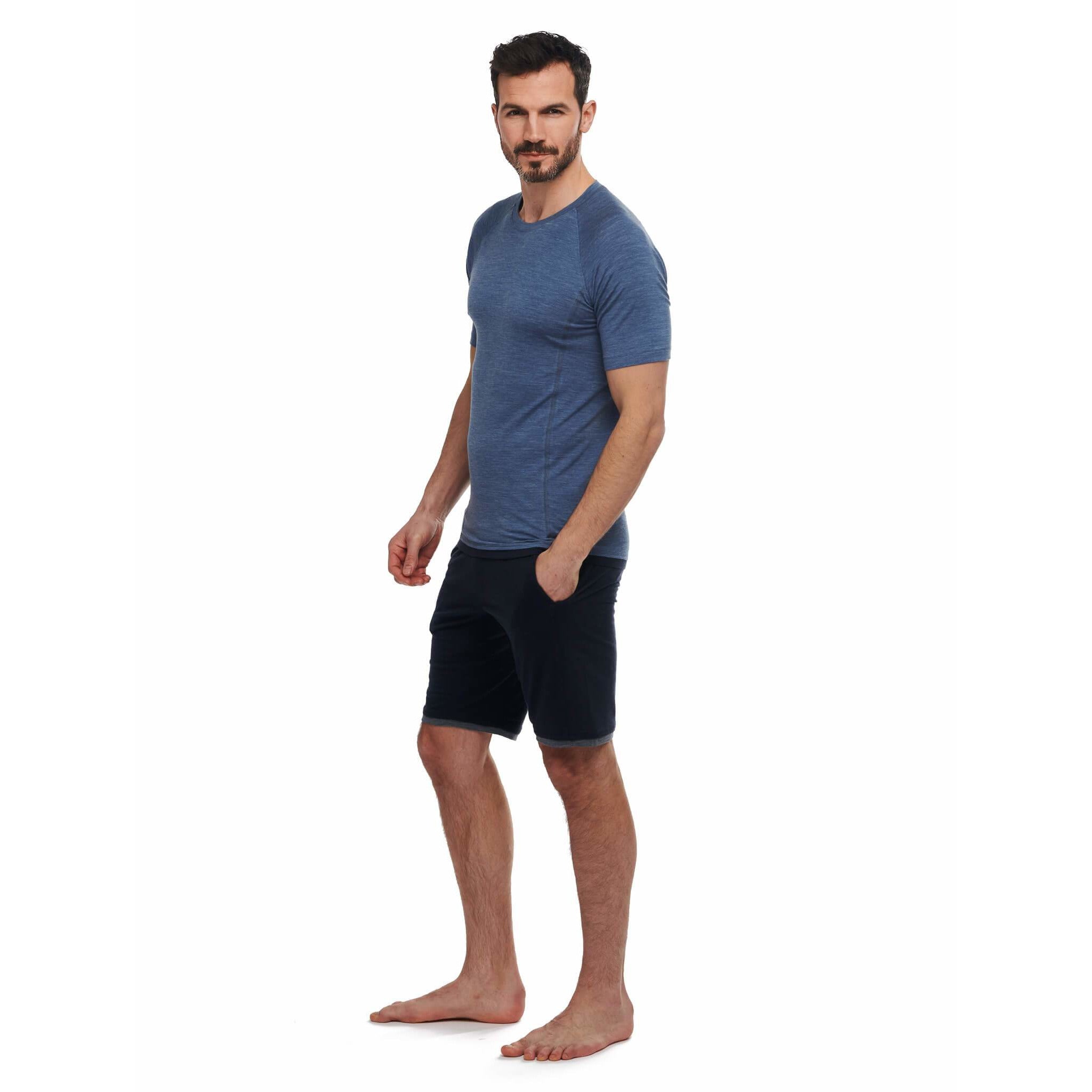 Short Sleeve Pyjama Top Man - Warm