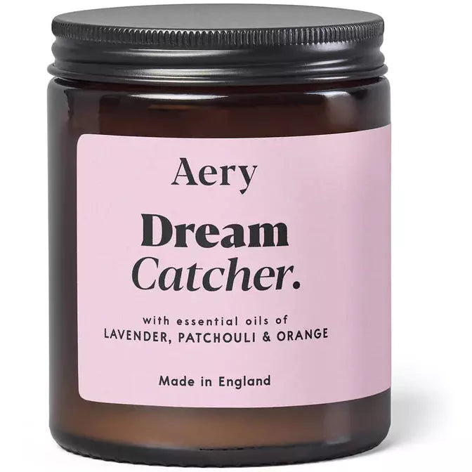 DREAM CATCHER SCENTED JAR CANDLE - LAVENDER PATCHOULI AND ORANGE - sleeboo