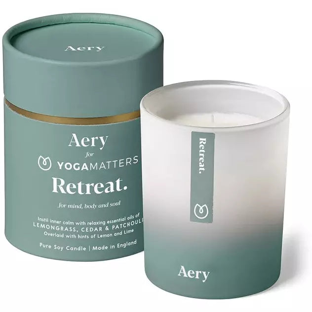 RETREAT SCENTED CANDLE - YOGA MATTERS - sleeboo
